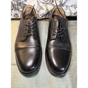 Cherokee Teddy Black Cap Toe Oxford Men's Dress Shoes Size 13
